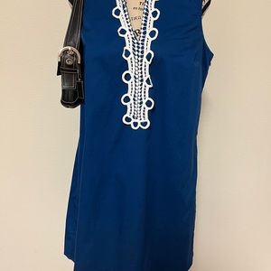 Blue Mudpie dress.